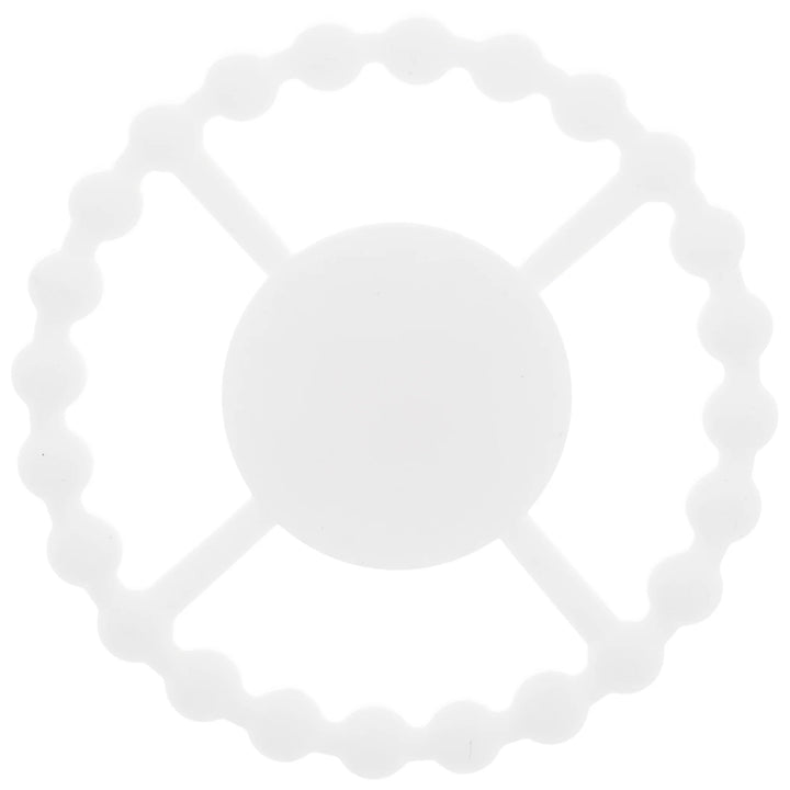 Crabby Cutie Baby Silicone Teether (reverse side)