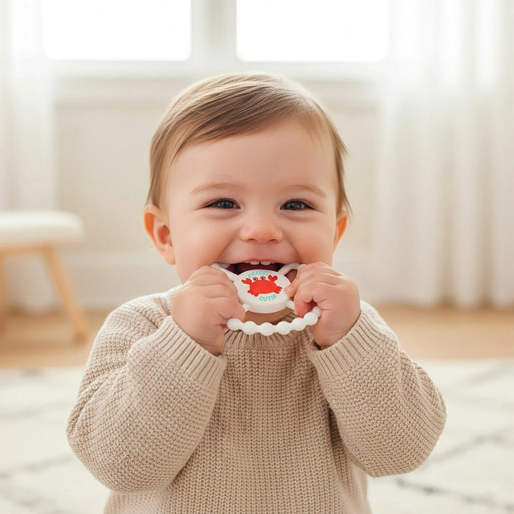 Crabby Cutie Baby Silicone Teether (Model)