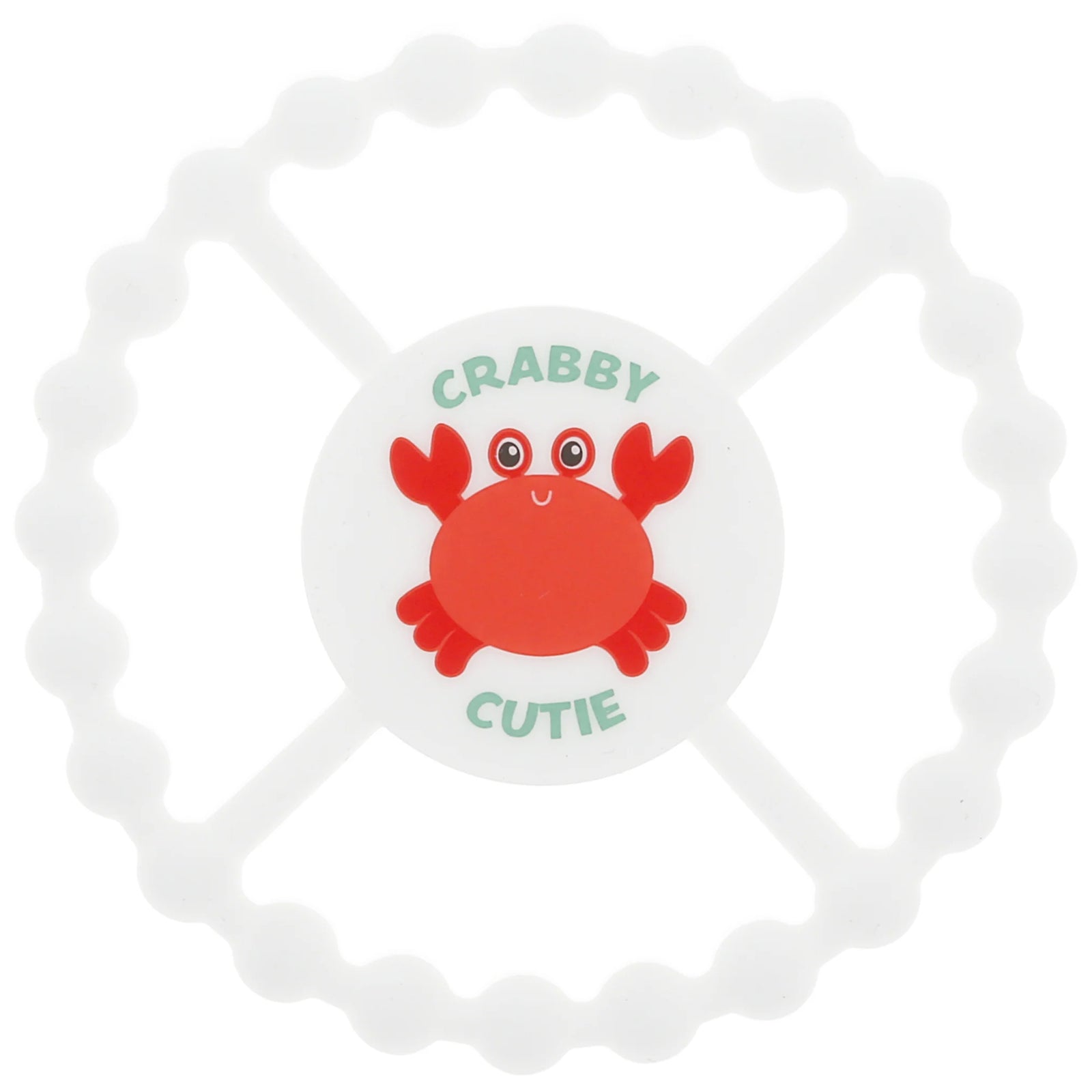 Crabby Cutie Baby Silicone Teether