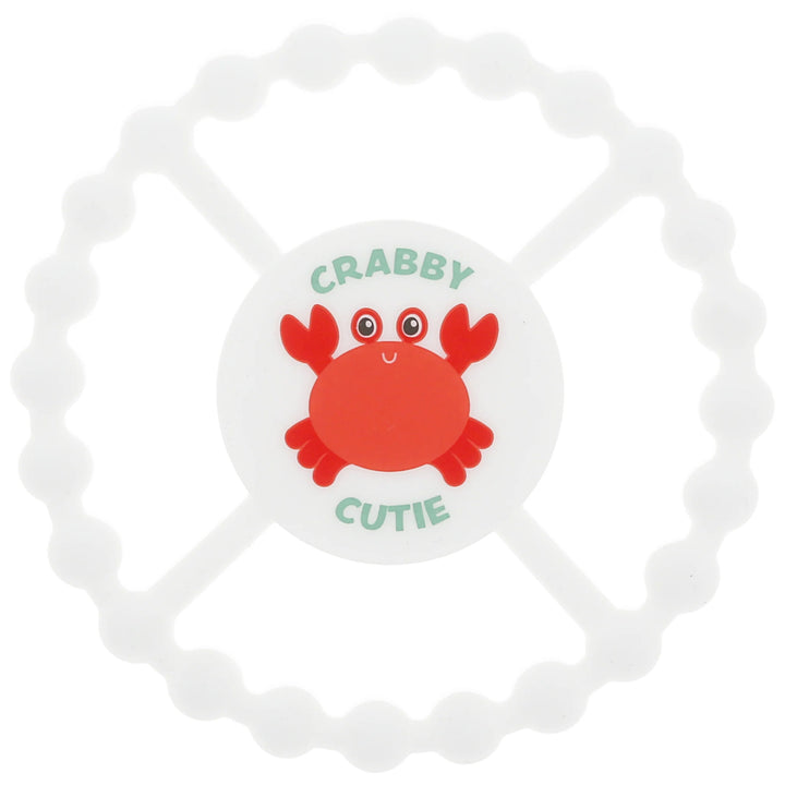 Crabby Cutie Baby Silicone Teether