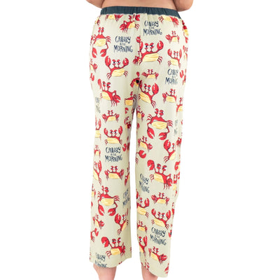 Crabby In The Morning Women's Pajama Pants (back)