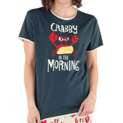 Crabby In The Morning Women's Pajama Shirt