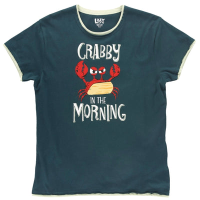 Crabby In The Morning Women's Pajama Shirt