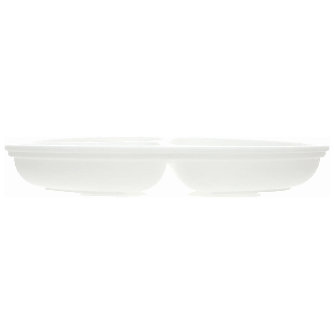 Crabby When Hungry Baby Silicone Plate Side View