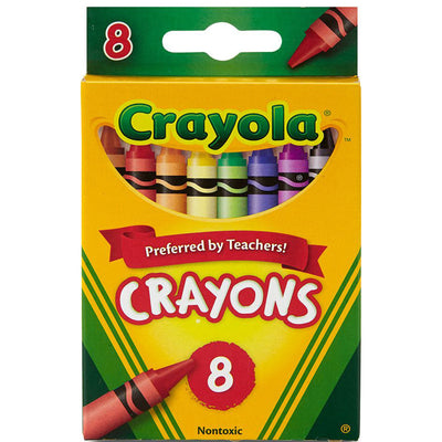 Crayola Crayons 8 Pack Tuck Box