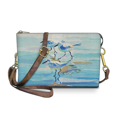 Sandpiper At The Shore Crossbody Bag