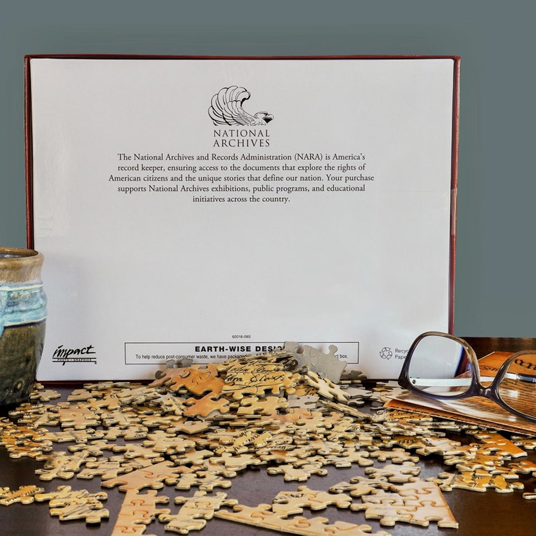 Declaration of Independence 1000 Piece Puzzle