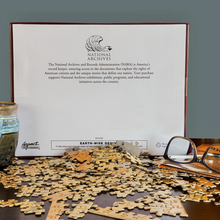 Declaration of Independence 1000 Piece Puzzle