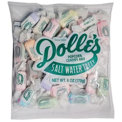 Dolle's Salt Water Taffy Kisses 6 oz. Bag