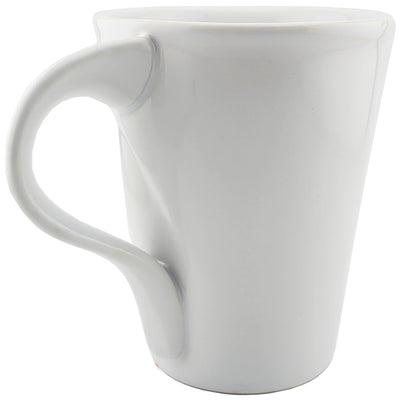don't bother me i'm crabby plume handled mug rear view
