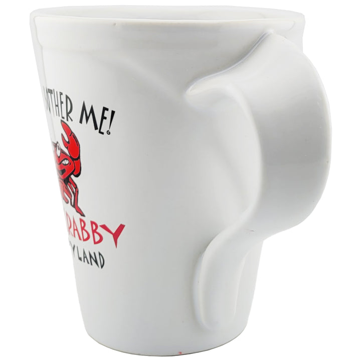 Don't Bother Me I'm Crabby Plume Handle Coffee Mug – The Maryland Store