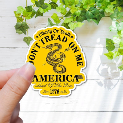 Don't Tread On Me Die Cut Vinyl Sticker