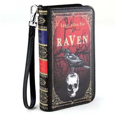 Edgar Allan Poe "The Raven" Book Wallet Wristlet