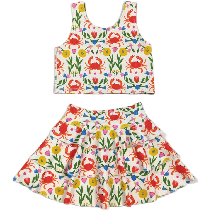Fiesta Crab Girls Skort Set