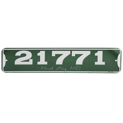 Zip Code & Town Aluminum Signs - 21771 Mount Airy, MD