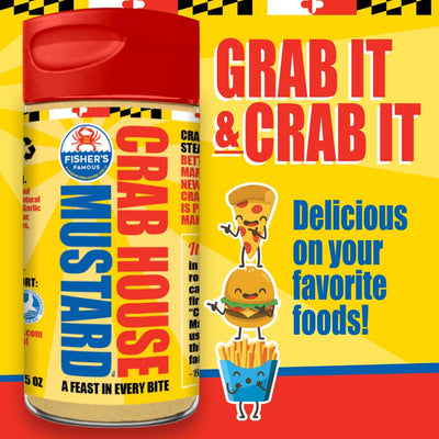 Fisher's Famous Crab House Mustard Grab It & Crab It