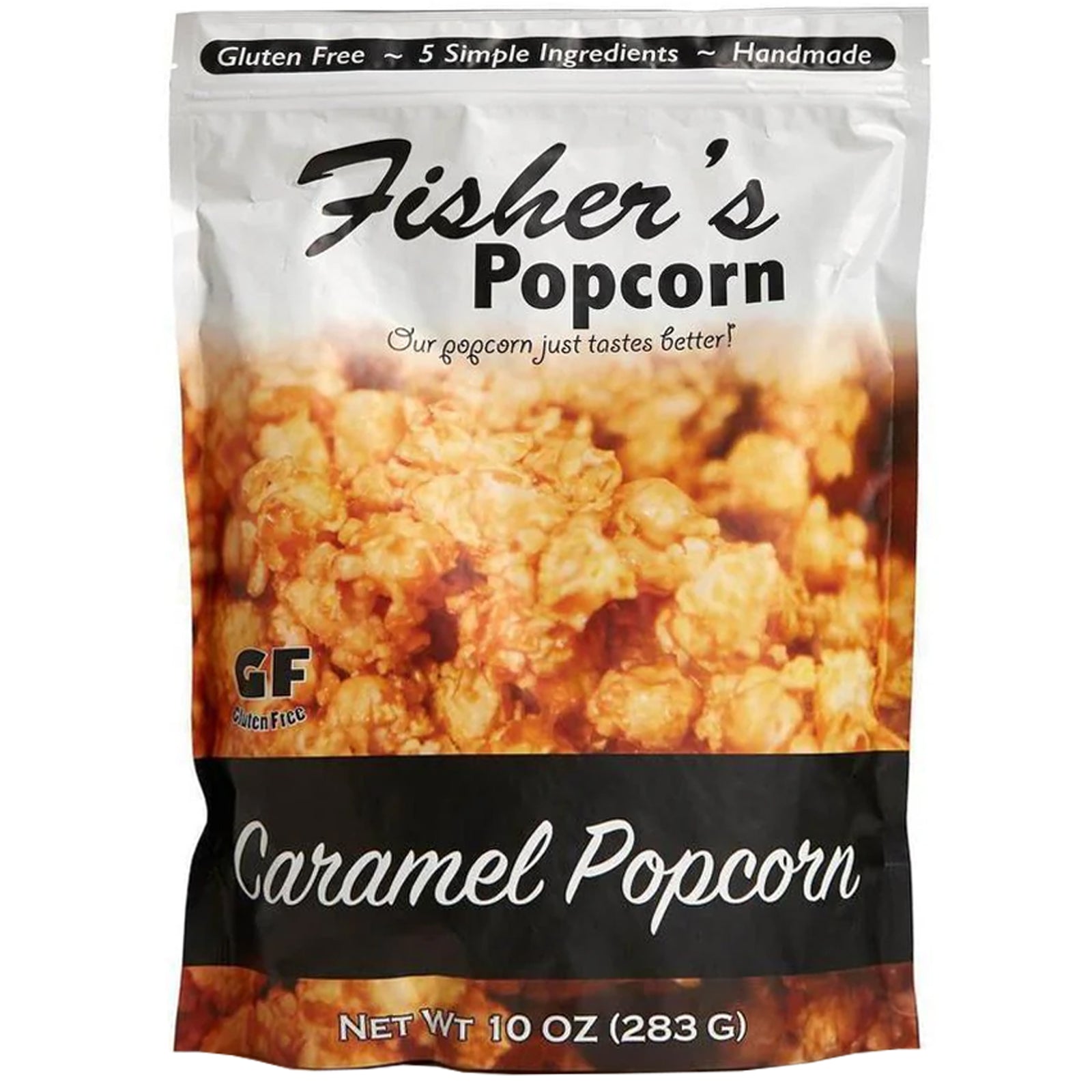 Fisher's Original Caramel Popcorn 10oz Bag