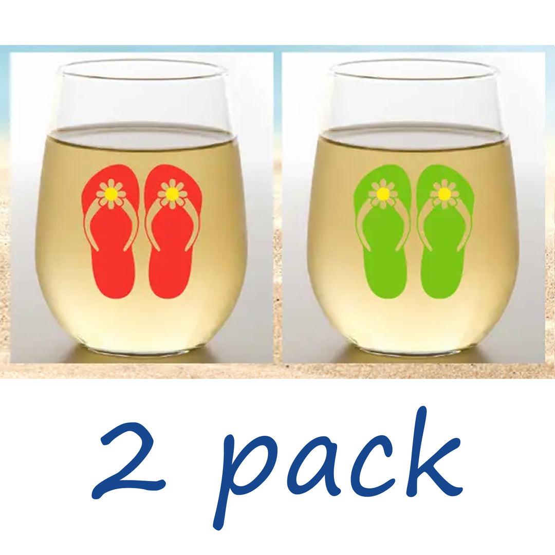 Shatterproof Stemless Wine Set of 2
