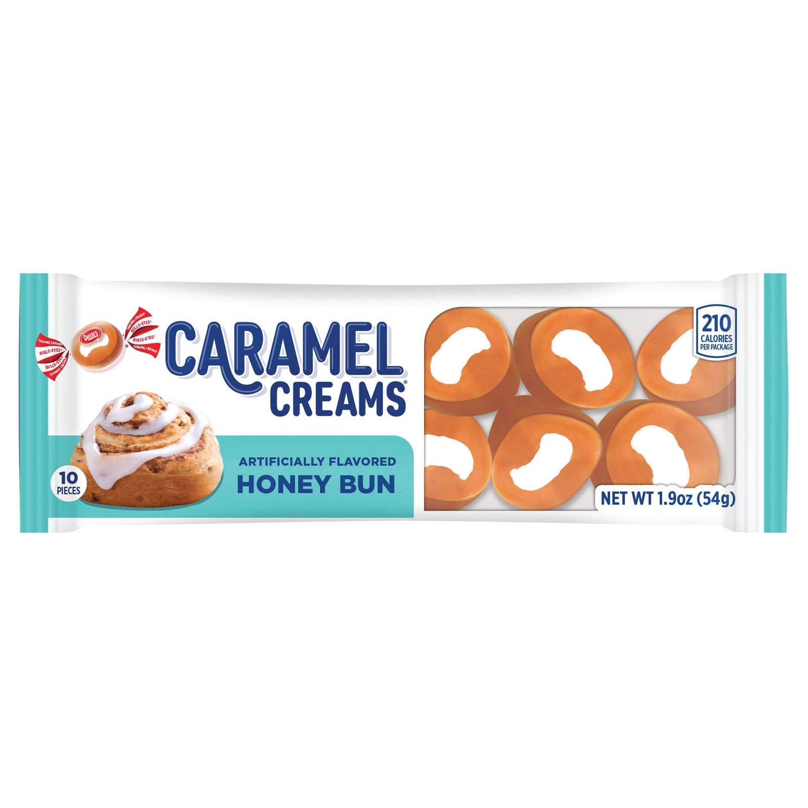 Goetze's Honey Bun Caramel Creams Candy Pack