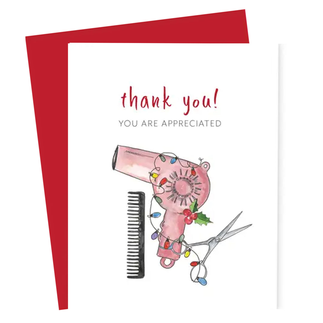 Hair Stylist Appreciation Greeting Card