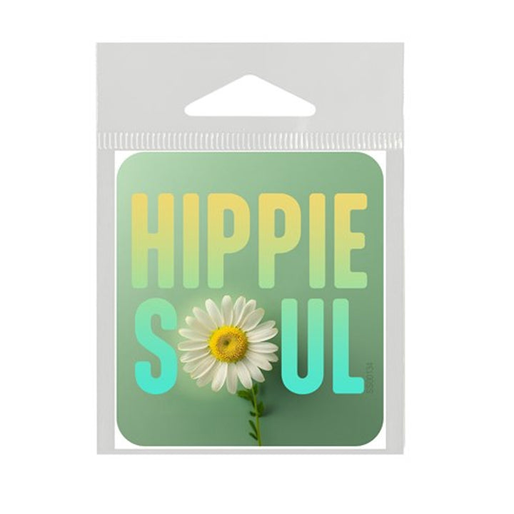 Hippie Soul Daisy Flower Vinyl Sticker