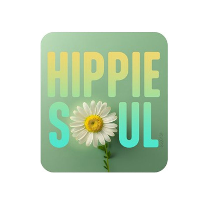 Hippie Soul Daisy Flower Vinyl Sticker