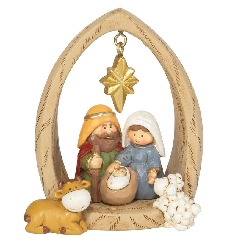 Holy Family Creche Tabletop Figure 3" High