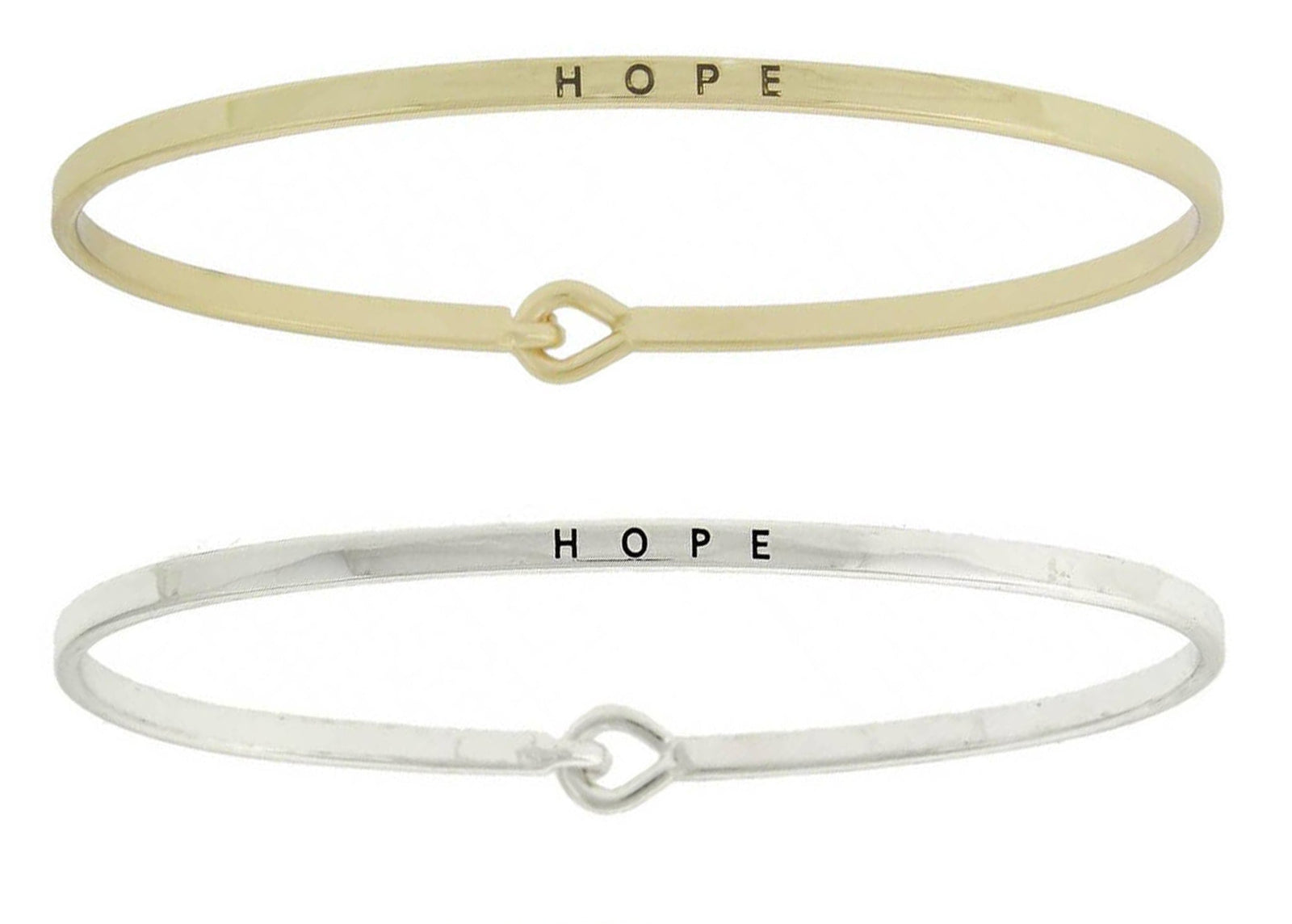 Hope Bangle Bracelet - Assorted Colors
