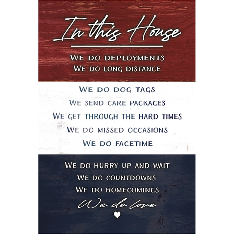 Print Block Sign 6"x4" Assorted Designs