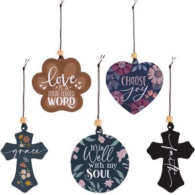 Inspirational Themed Air Fresheners - Assorted