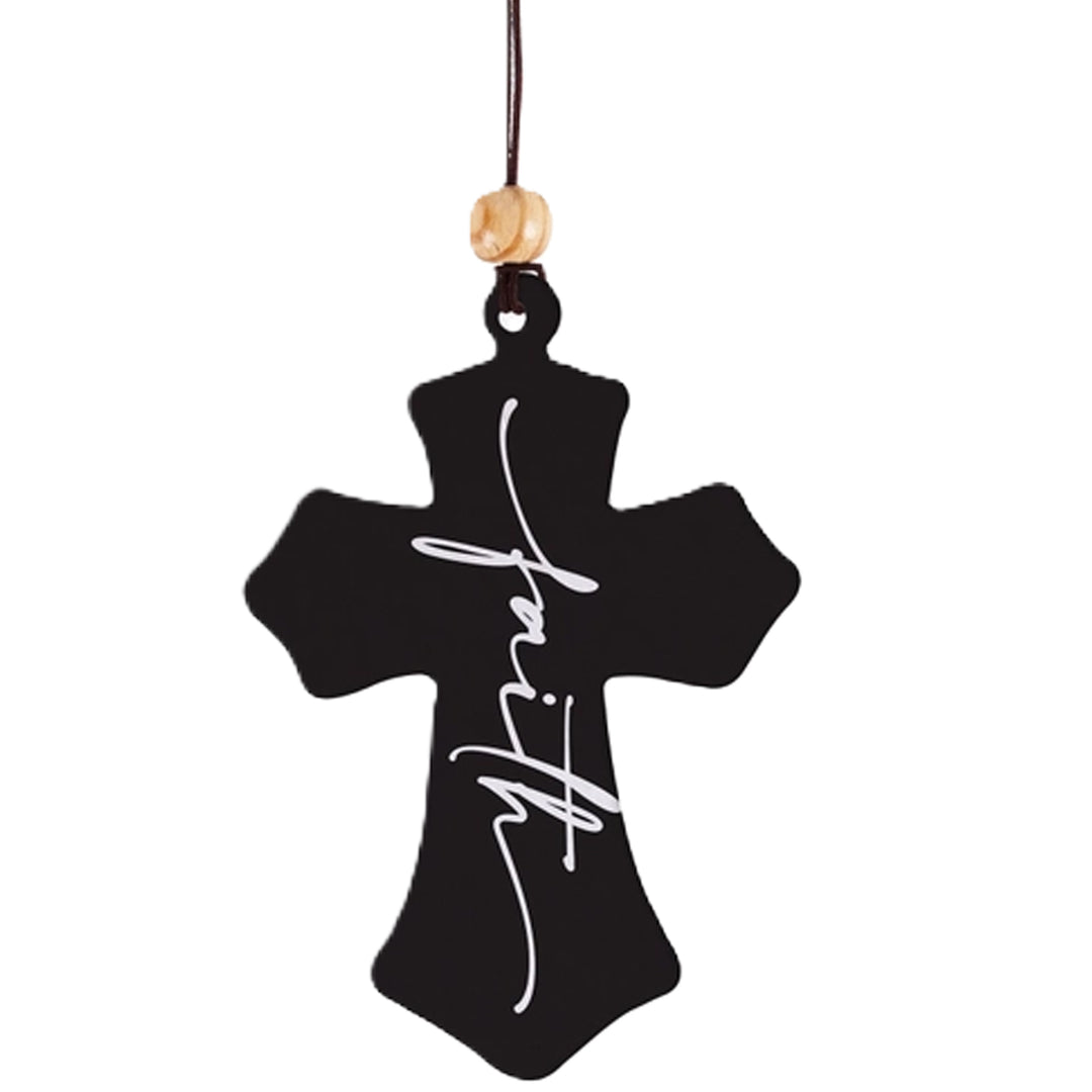 Inspirational Themed Air Fresheners - Faith Cross
