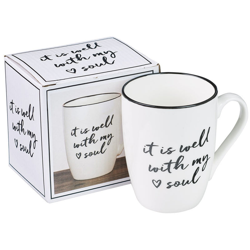 It Is Well With My Soul Coffee Mug Box