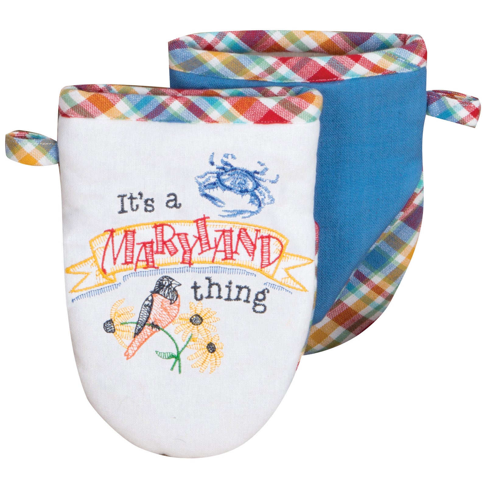 It's A Maryland Thing Embroidered Grabber Mitt