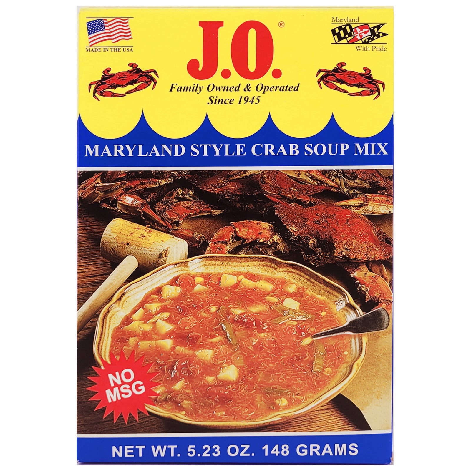J.O. Spice Maryland Style Vegetable Crab Soup Mix