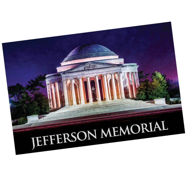 Postcard - Jefferson Memorial Washington DC