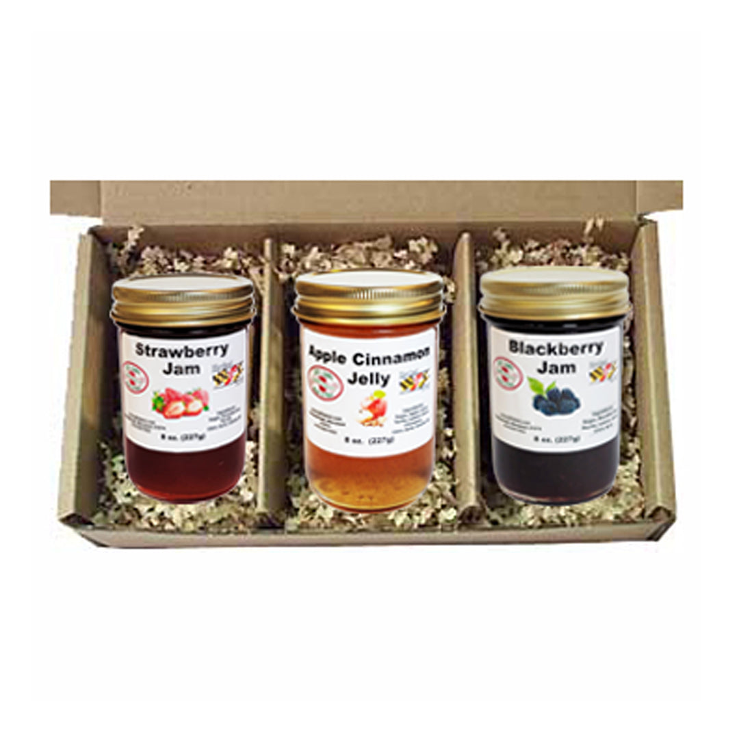 Jam &amp; Jelly 3 Jar Gift Box