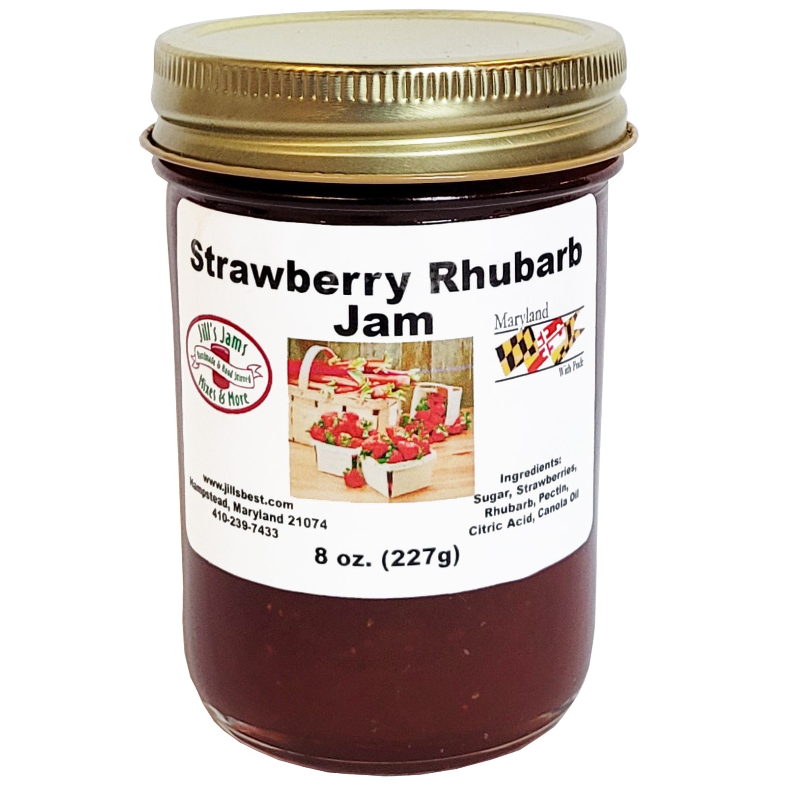 Jill's Strawberry Rhubarb Jam