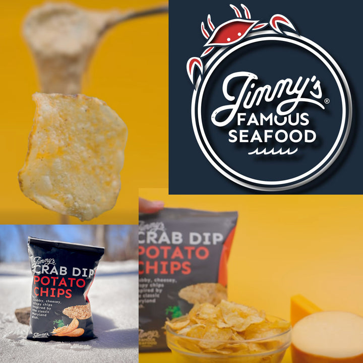 Jimmy's Famous Crab Dip Potato Chips 1.5oz bag – The Maryland Store