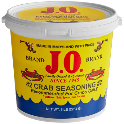 JO Spice #2 Crab Seasoning 5 lb. Tub