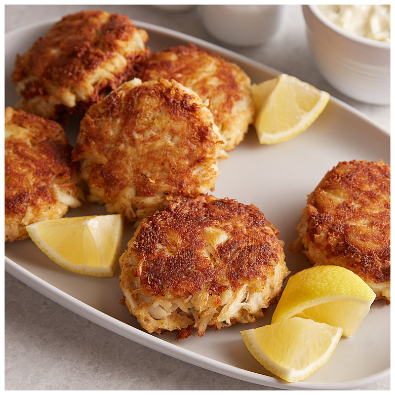 JO Crab Cake Mix Sample Crab Cakes