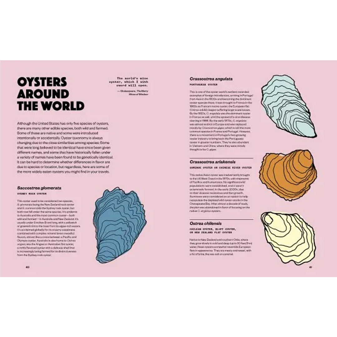 Joy Of Oysters Guide And Cookbook (around the world)