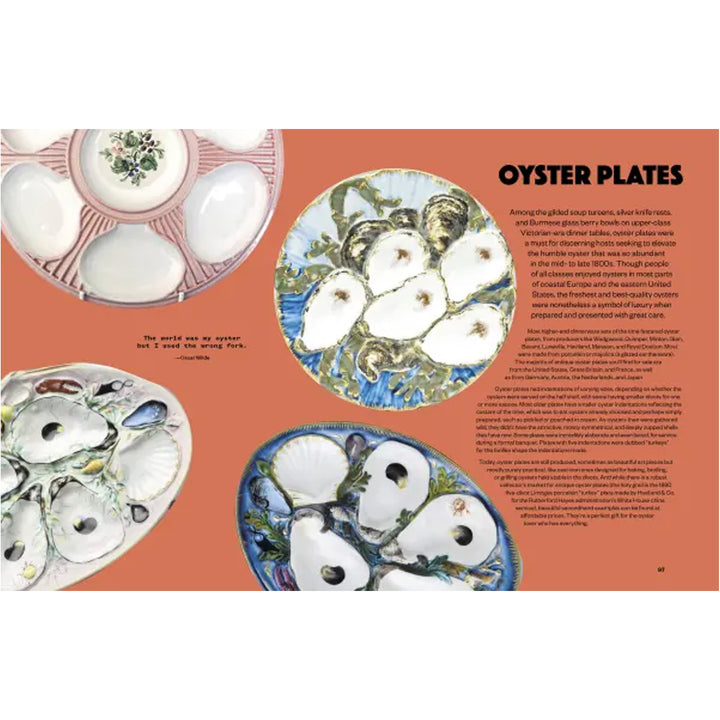 Joy Of Oysters Guide And Cookbook (oyster plates)