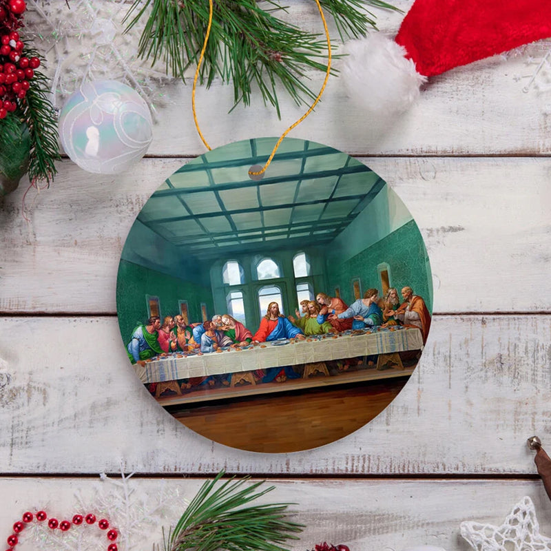 The Last Supper Ceramic Ornament