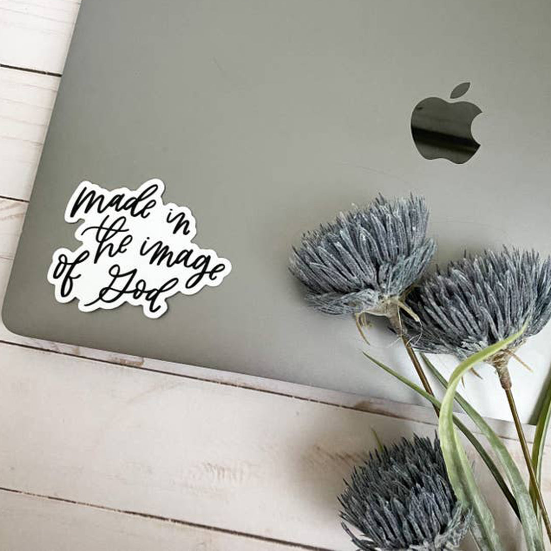 Made In The Image Of God Vinyl Sticker Scene