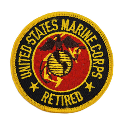 United States Marine Corps Retired Embroidered Patch