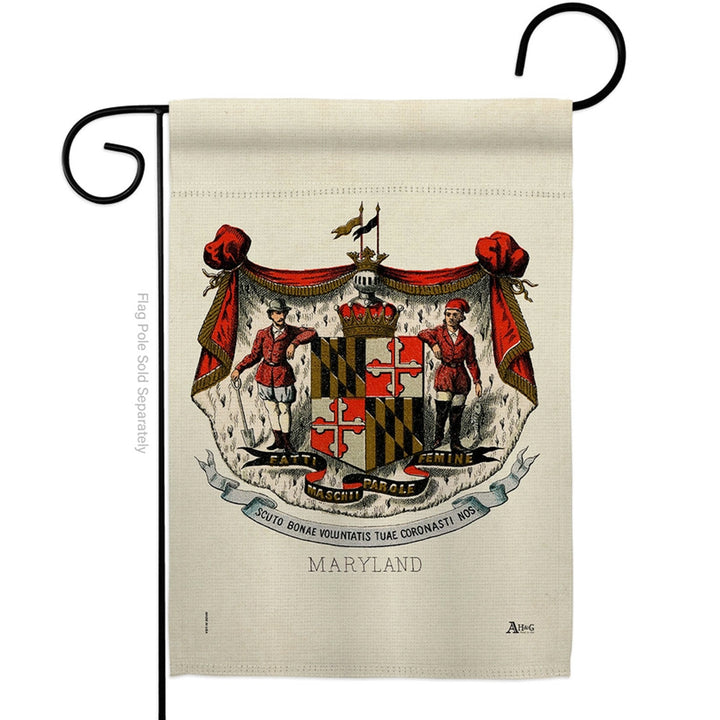 Maryland Coat Of Arms (Sleeve) Flag
