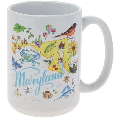 Maryland Collage Coffee Mug