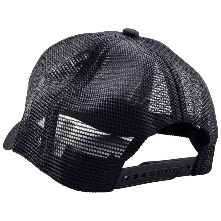 maryland crab flag mesh back hat black color back view