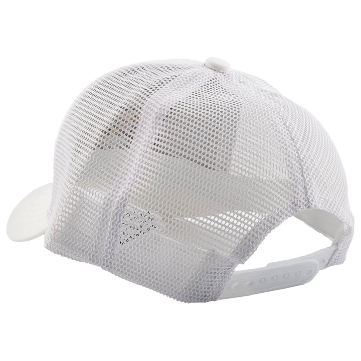 maryland crab flag mesh back hat white color back view