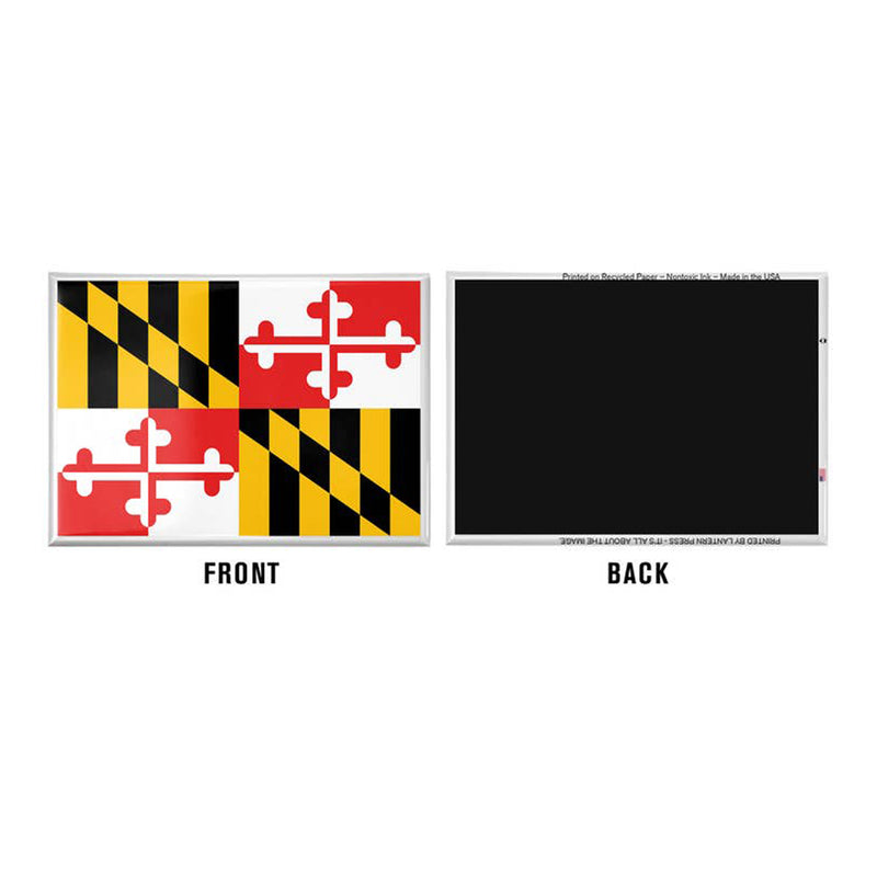 Maryland Flag Rectangular Refrigerator Magnet